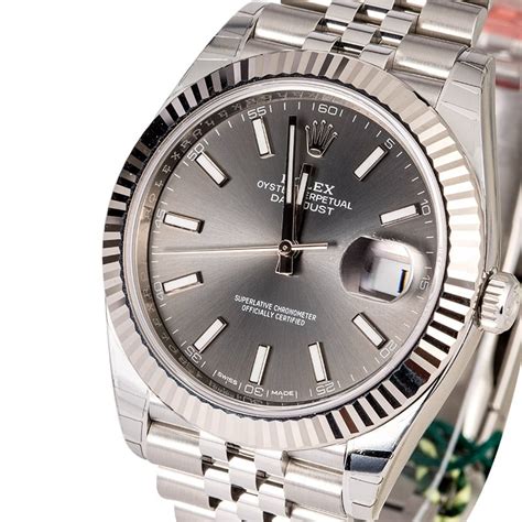 Rolex rhodium dials